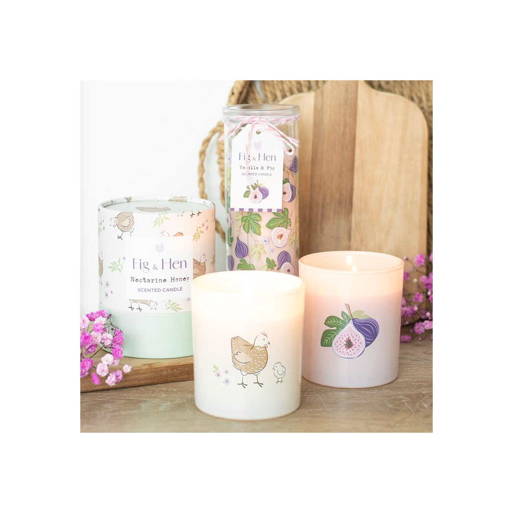 Vanilla & Fig Scented Candle