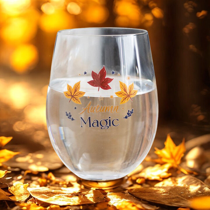 Autumn Magic Stemless Glass - 500ml