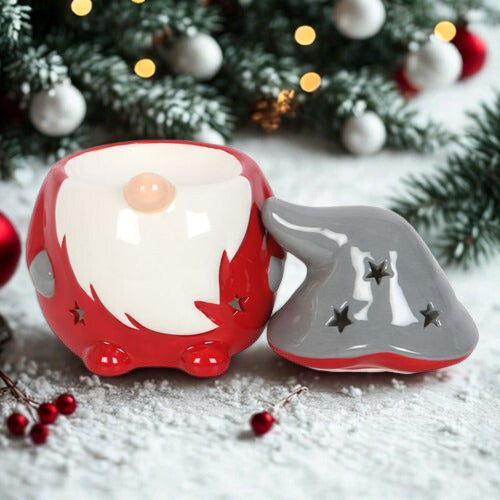 Red and Grey Gonk Oil Burner