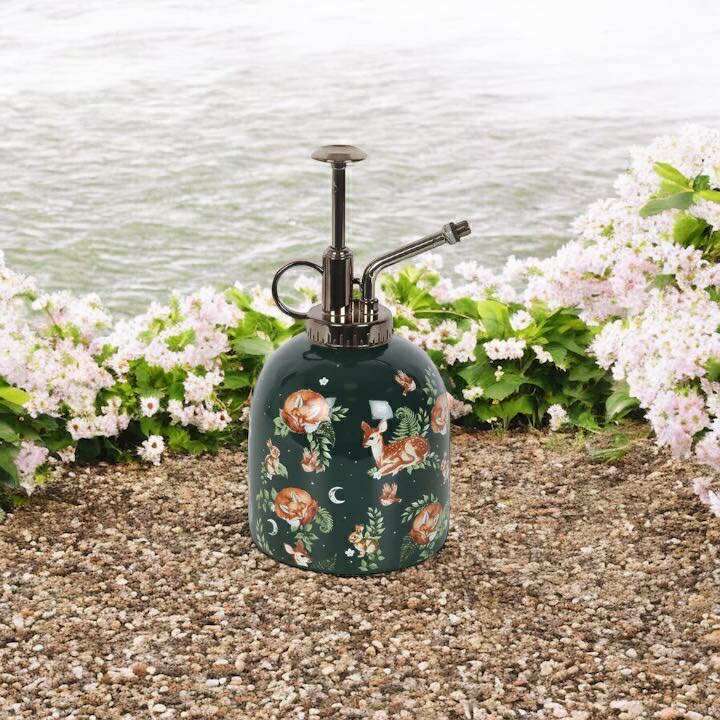 🌿 Woodland Ceramic Plant Mister – For Nature Lovers and Green-Thumbed Souls