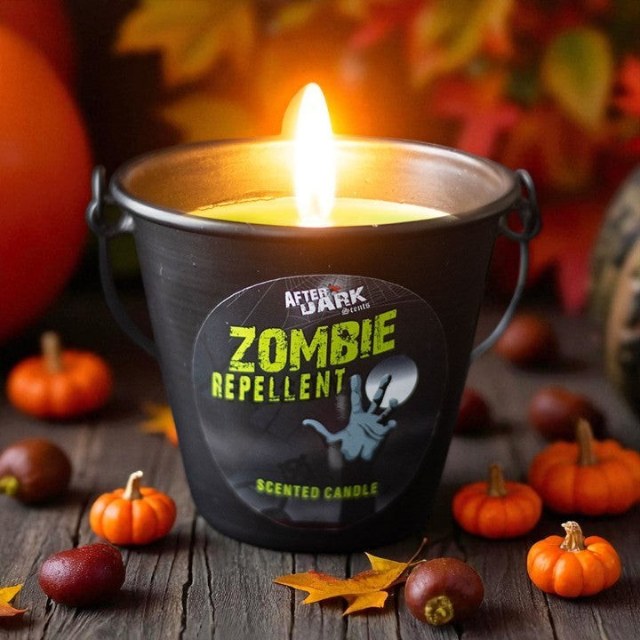 Zombie Repellent Candle Bucket