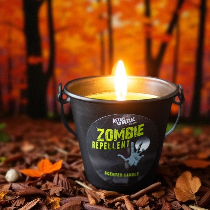 Zombie Repellent Candle Bucket