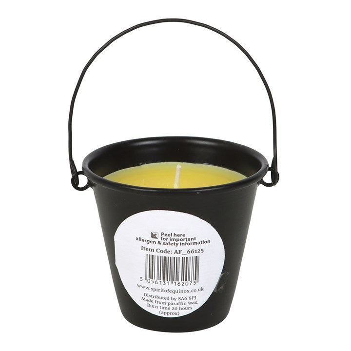 Werewolf Poison Scented Candle – Vanilla Fragrance, Metal Bucket Holder