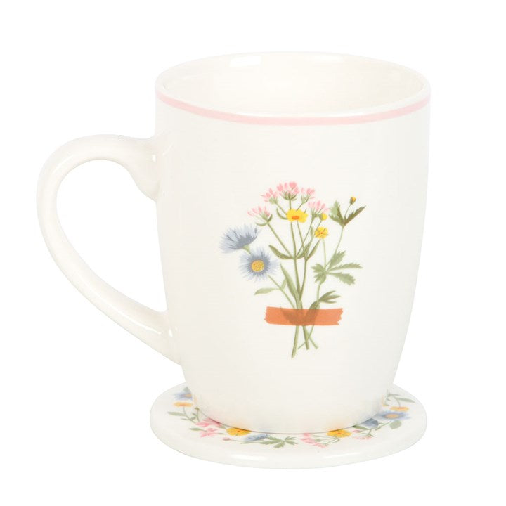 "If Mums Were Flowers, I’d Pick You" Mug & Coaster Gift Set