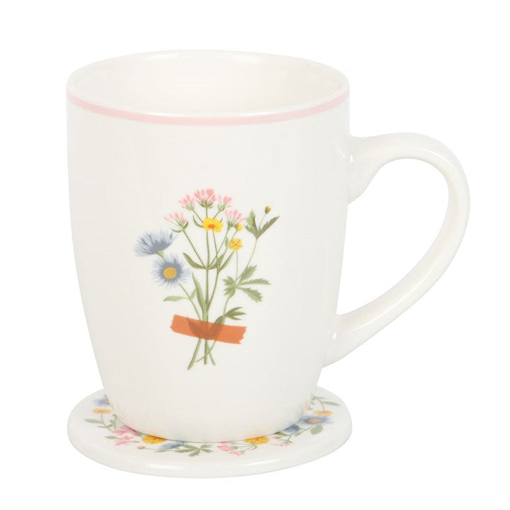"If Mums Were Flowers, I’d Pick You" Mug & Coaster Gift Set