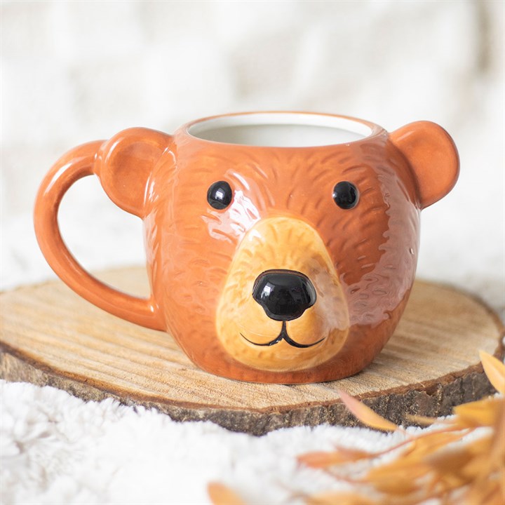 Bear Shaped Ceramic Mug