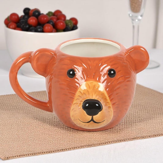 Bear Shaped Ceramic Mug