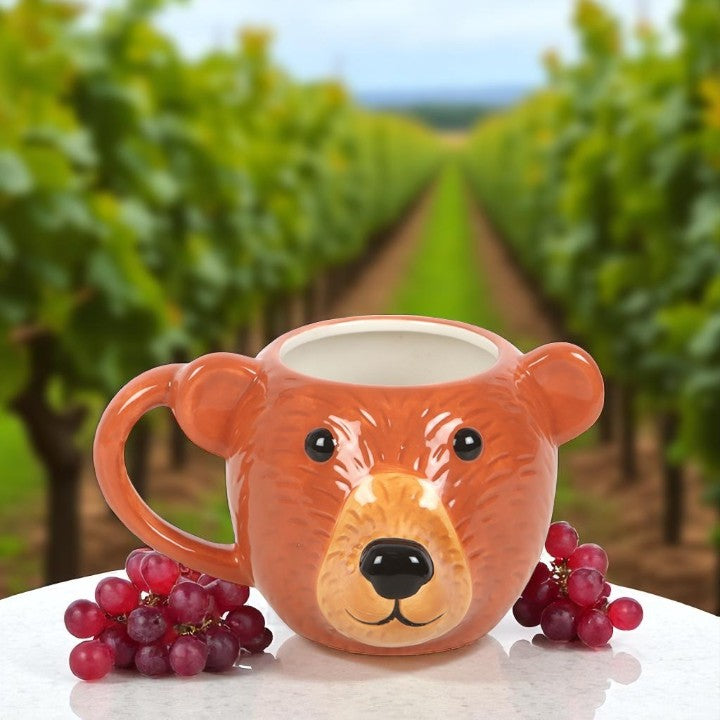 Bear Shaped Ceramic Mug