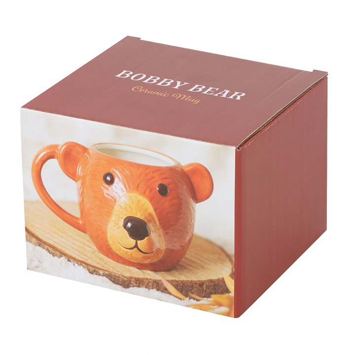 Bear Shaped Ceramic Mug