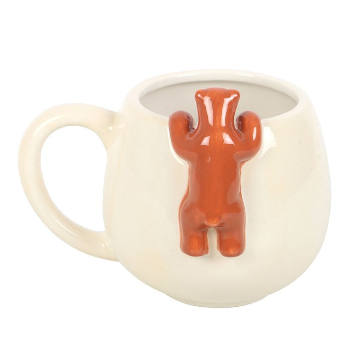 Sleepy Bear 3D Ceramic Mug – Cosy Morning Companion