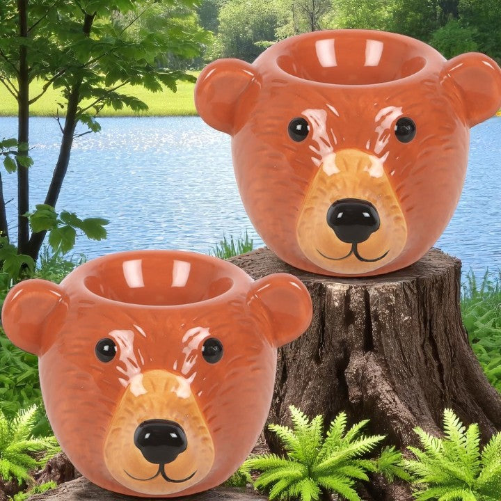 Cosy Bear Ceramic Oil Burner – Adorably Scented Home Décor