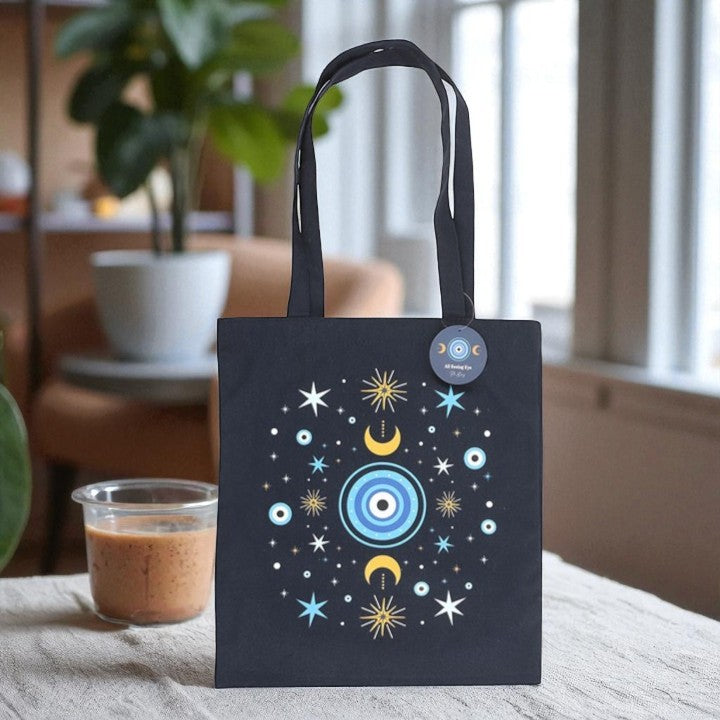 All Seeing Eye Polycotton Tote Bag