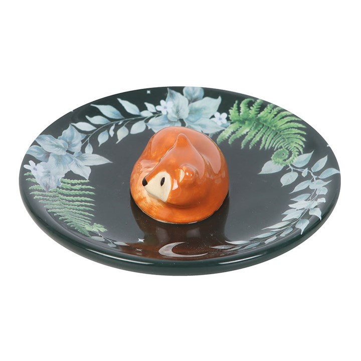Fox Woodland Ceramic Trinket Dish