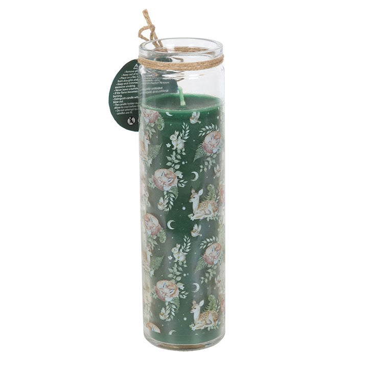 Forest Rain Tube Candle – Fox & Fawn Design, 50-Hour Burn Time