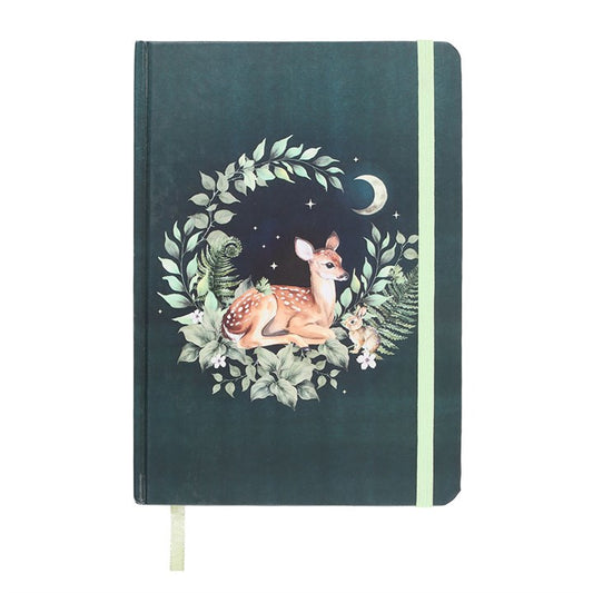 Forest Fawn A5 Lined Notebook – Woodland Stationery Magic