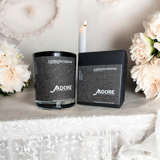 Handmade J’adore Scented Candle – Floral, Fruity & Luxurious