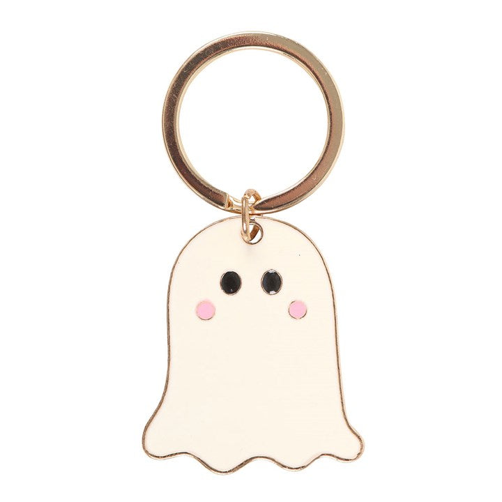 Glow-in-the-Dark Ghost Keyring – The Ghost with the Most