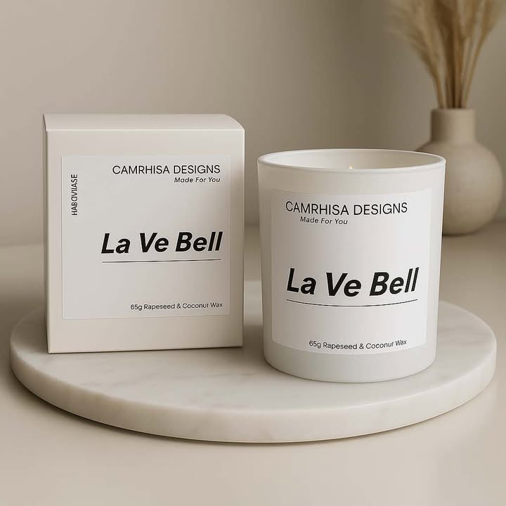La Ve Bell Scented Candle