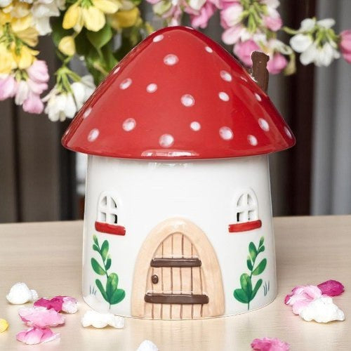 Mushroom House Oil Burner and Wax Warmer