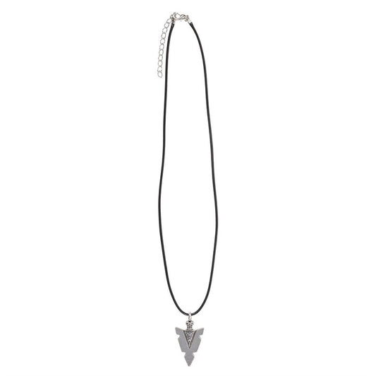 Arrowhead of Strength Viking Cord Necklace
