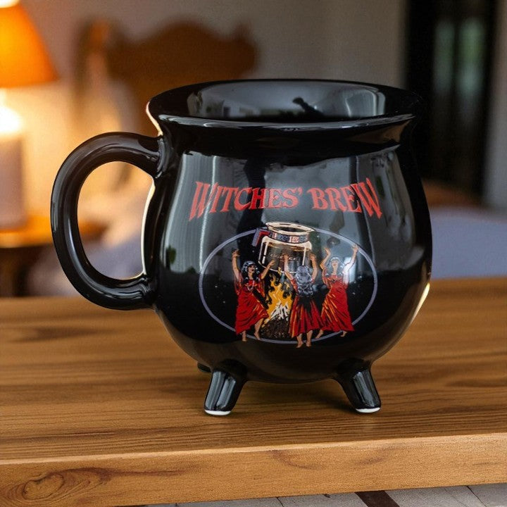 Witches' Brew Cauldron Mug by Steven Rhodes