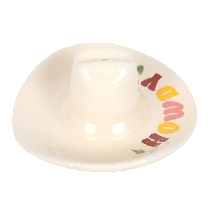 Cowboy Hat Incense Stick Holder – ‘Howdy’ Western Style