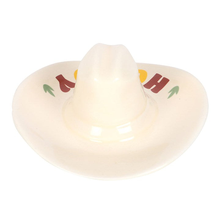 ‘Howdy’ Cowboy Hat Trinket Dish – Western-Inspired Home Décor