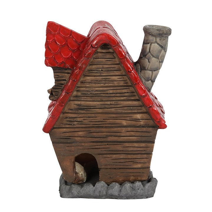 Fairy House Incense Cone Burner by Lisa Parker – Whimsical Smoke Chimney Design