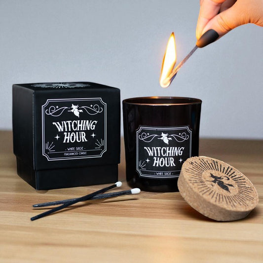 Witching Hour White Sage Candle