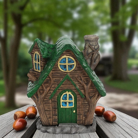 Woody Lodge Incense Cone Burner by Lisa Parker