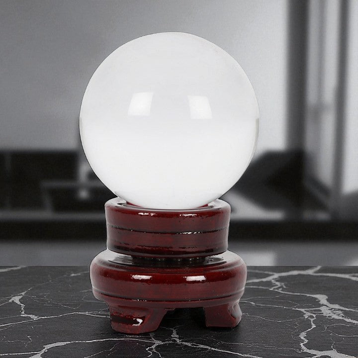 8cm Crystal Ball with Stand