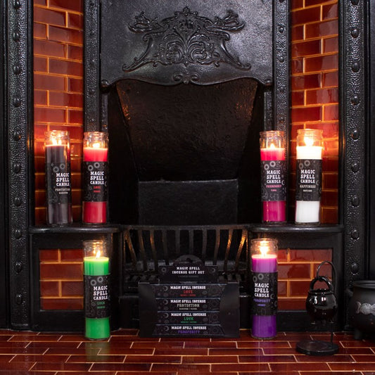 White Sage 'Happiness' Spell Tube Candle – Promote Balance & Positivity