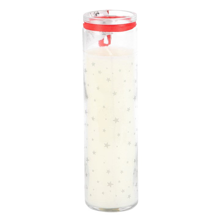 White Vanilla Advent Tube Candle – Countdown to Christmas in Vanilla Bliss