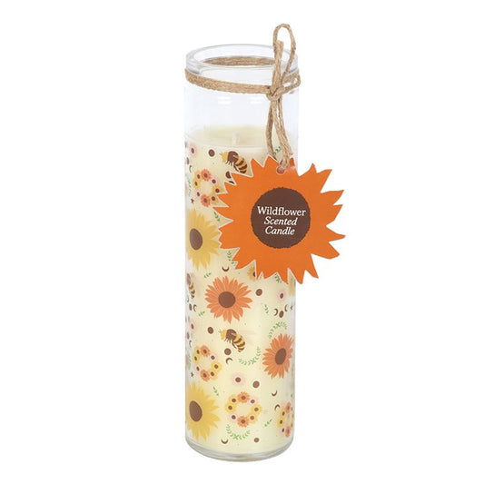 Bee Radiant Wildflower Tube Candle