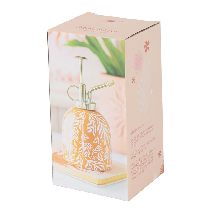 Yellow Leaf Ceramic Plant Mister – 400ml
