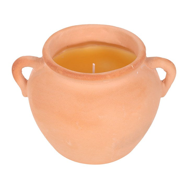 Terracotta Pot Citronella Candle – Rustic Style with a Purpose