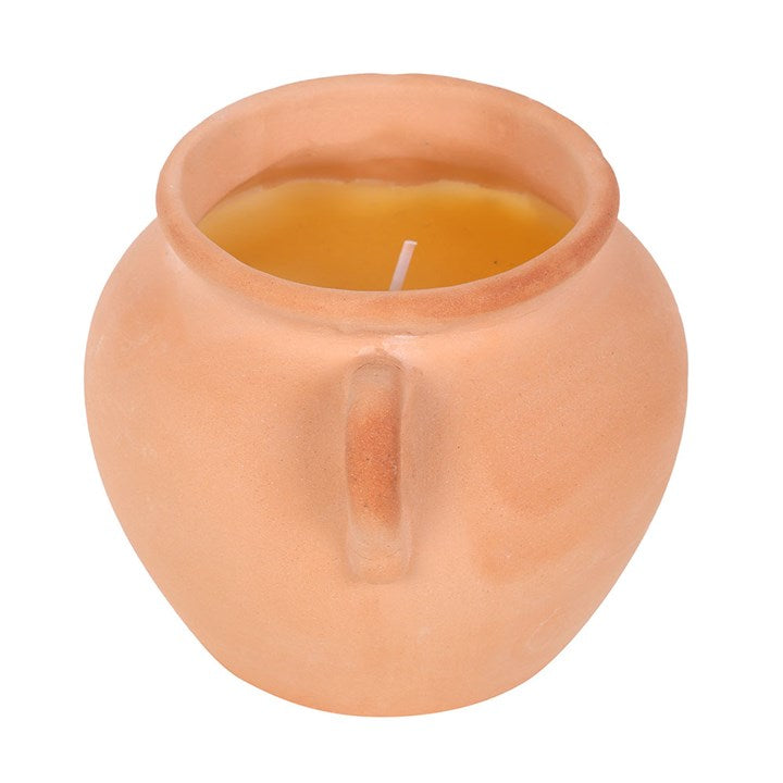 Terracotta Pot Citronella Candle – Rustic Style with a Purpose