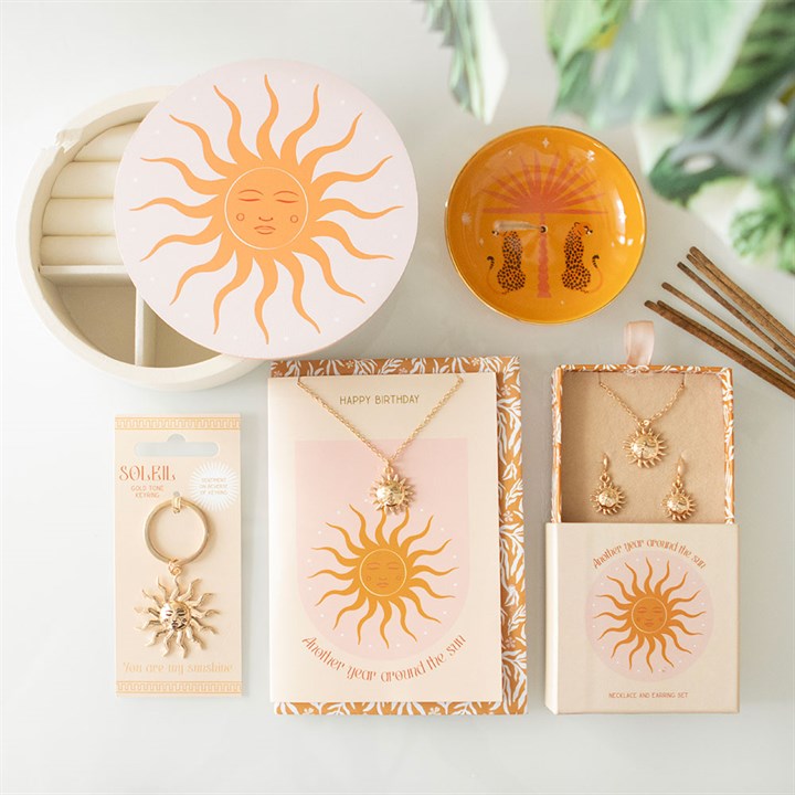 Radiant Sun Keyring – 'You Are My Sunshine'