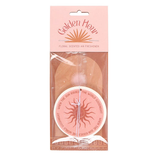 Golden Hour Floral Scented Air Freshener – Sun Design