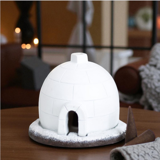 Winter Igloo Incense Cone Burner – A Touch of Arctic Magic