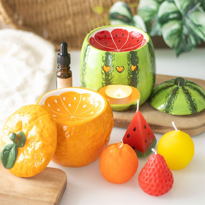 Citrus Orange Ceramic Oil Burner