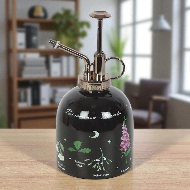 Poisonous Plants Ceramic Plant Mister – Dark Botanical Décor