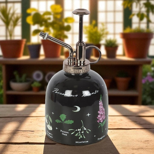 Poisonous Plants Ceramic Plant Mister – Dark Botanical Décor