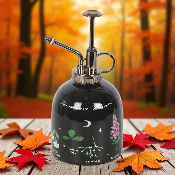 Poisonous Plants Ceramic Plant Mister – Dark Botanical Décor