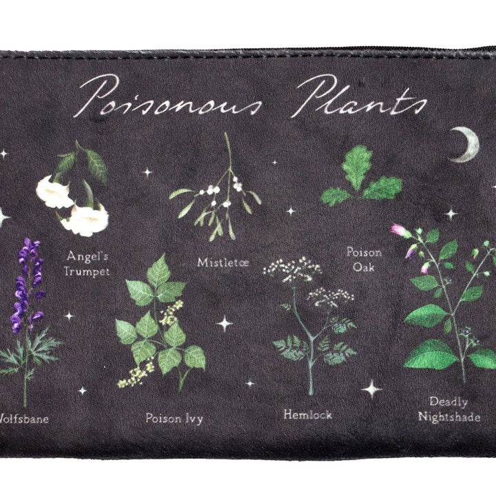 Poisonous Plants Makeup Bag – Nature-Inspired Storage