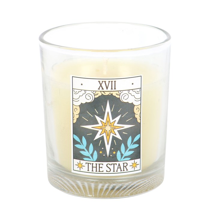 The Star Tarot Candle – Mystical Blueberry Scent