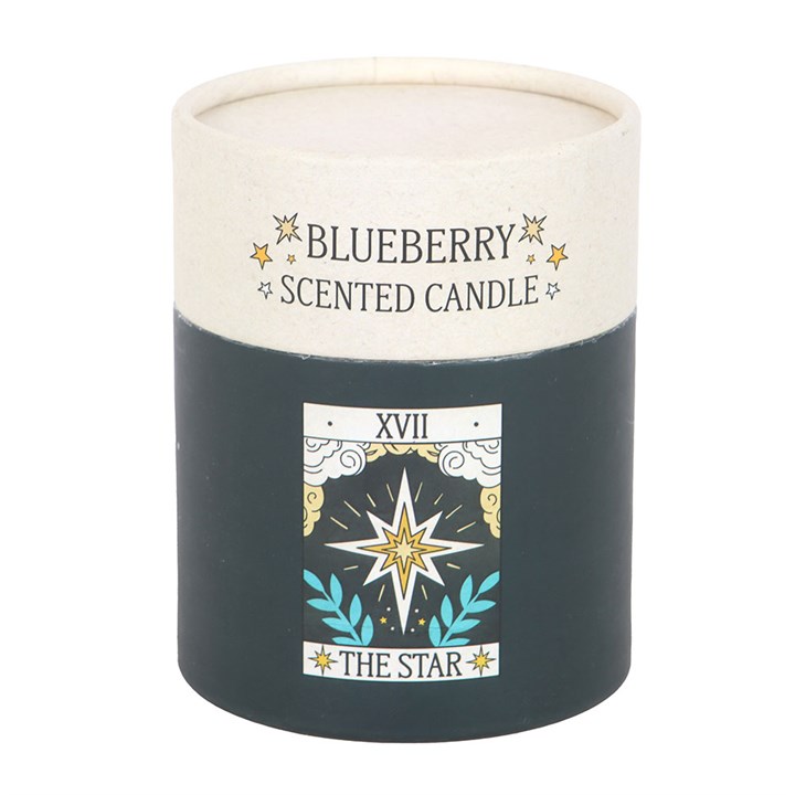 The Star Tarot Candle – Mystical Blueberry Scent