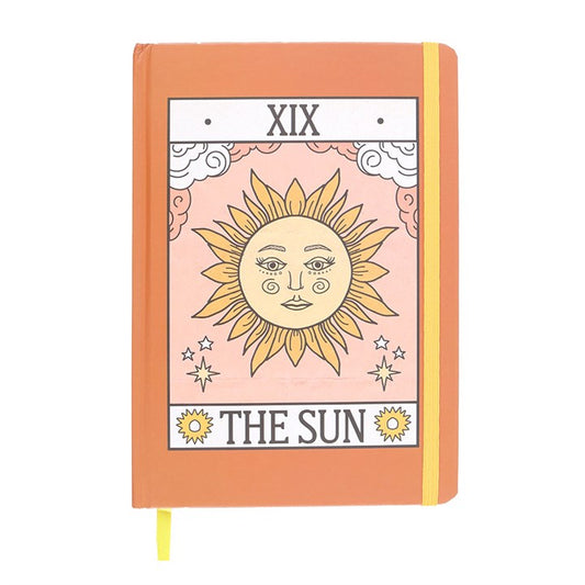 The Sun Tarot Notebook – A5 Journal with Gold-Edged Pages