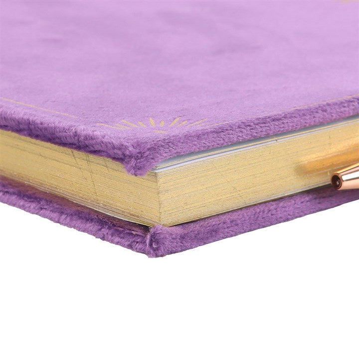 Book of Spells Journal with Amethyst Pen – Write with Intention and Magic