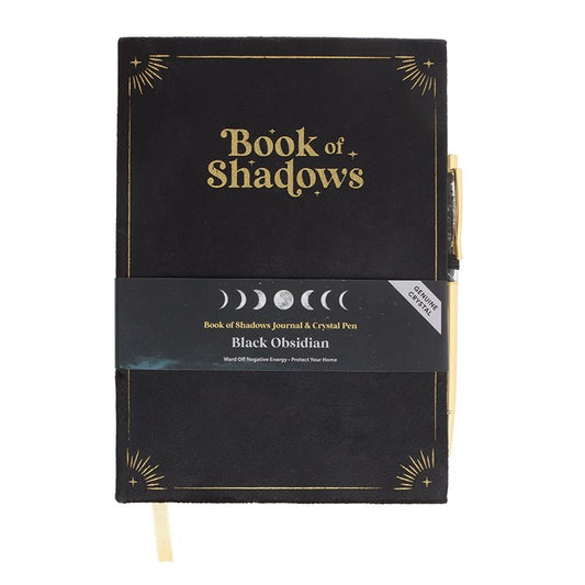 Embrace the Magic – Book of Shadows Journal with Obsidian Pen